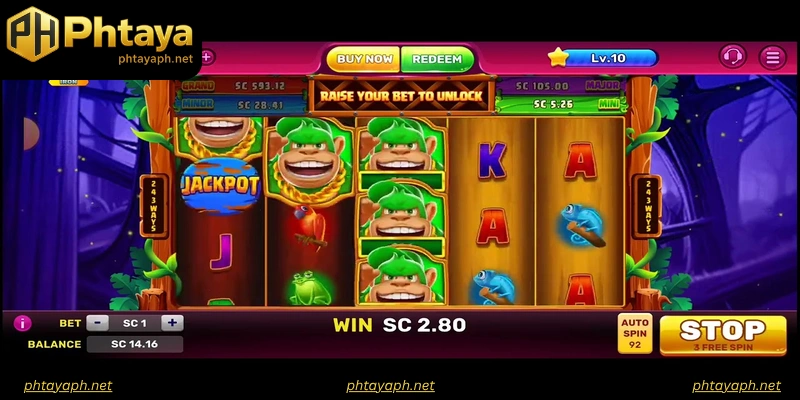 Comparing Jungle King Slot Features