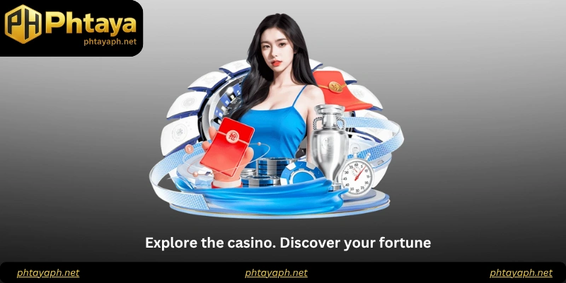 Explore the casino. Discover your fortune