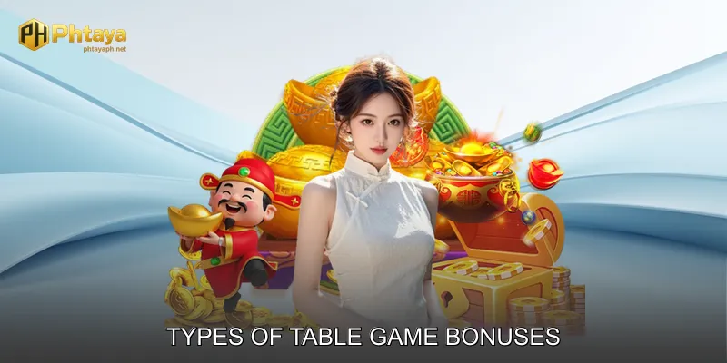 Types of Table Game Bonuses